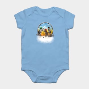 Hockey Critter Classic (Wilderness Smack-down) Baby Bodysuit